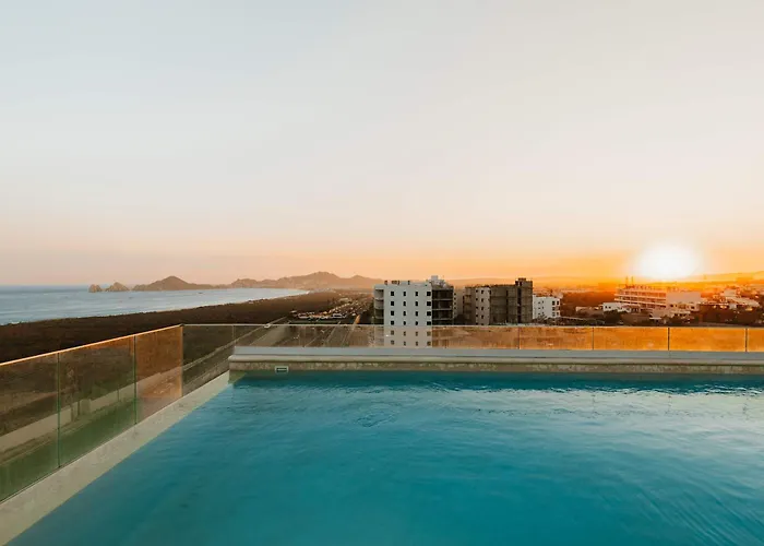 Torre San Angel Infinity Pool Arch Sunset Views Apartment Cabo San Lucas