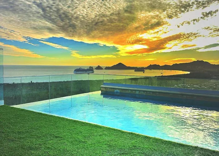 Torre San Angel Infinity Pool Arch Sunset Views *